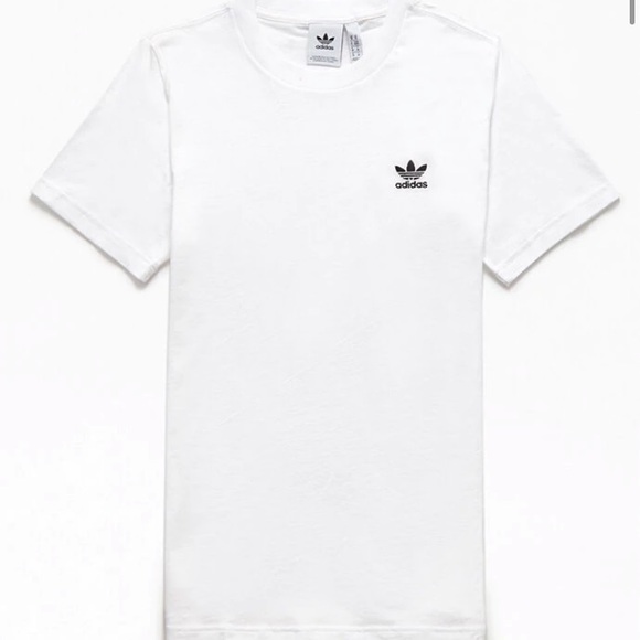 ADIDAS White Essential T-Shirt - Picture 2 of 3
